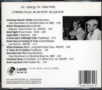 Al Grey & Friends - Christmas Stockin' Stuffer (CD)