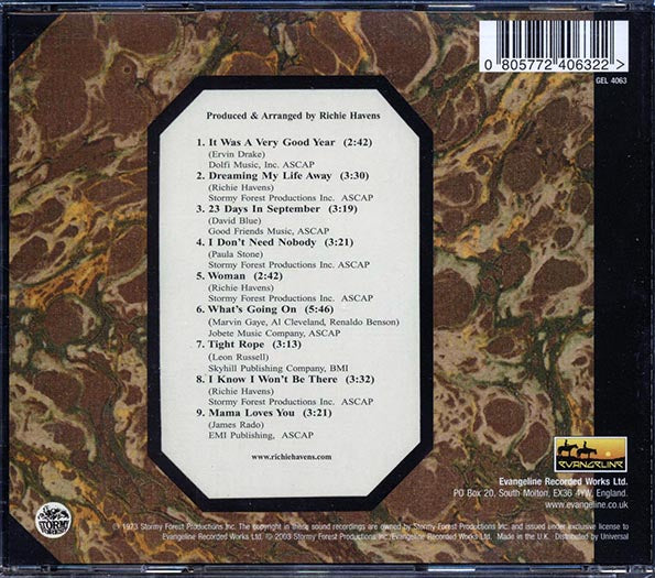 Richie Havens - Portfolio (CD)