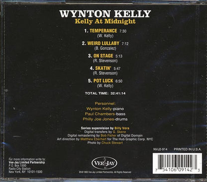 Wynton Kelly - Kelly At Midnight (CD)
