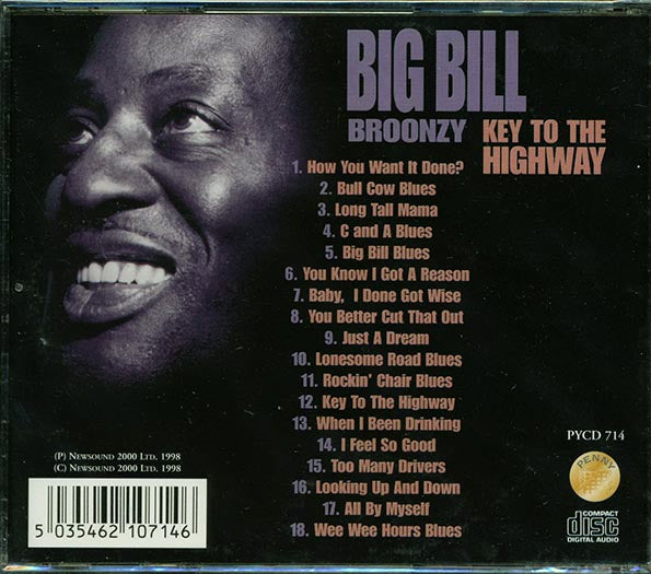Big Bill Broonzy - Key To The Highway (CD)