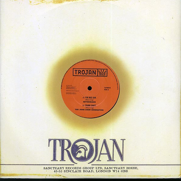 The Abyssinians - Yim Mas Gan;  The John Crow Generation - Crank Shaft  /  Big Joe - Mas Gan;  Mas Gan Version (10", 12")
