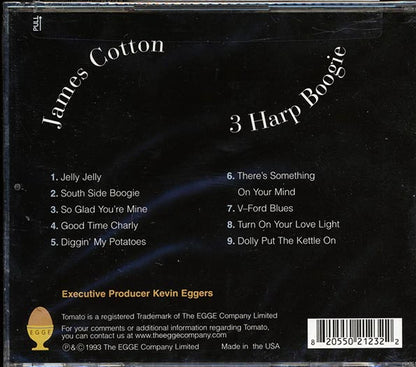 James Cotton - 3 Harp Boogie (CD)
