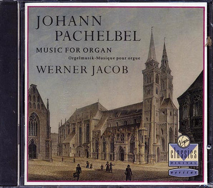 Johann Pachelbel, Werner Jacob - Music For Organ: Orgelmusik Musique Pour Orgue (CD)