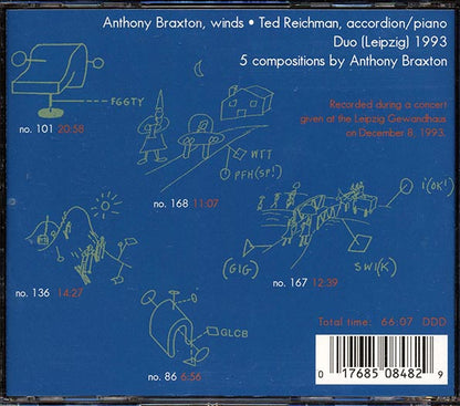 Anthony Braxton, Ted Reichman - Duo Leipzig 1993 (CD)