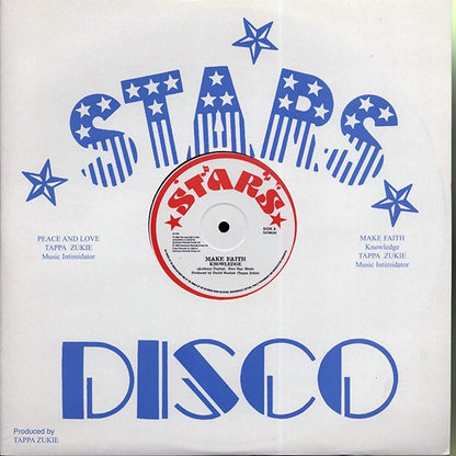 Knowledge - Make Faith  /  Tappa Zukie - Peace & Love (12")