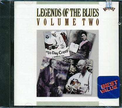 Roosevelt Sykes, Texas Alexander, T-Bone Walker, Etc. - Legends Of The Blues Volume 2 (CD)