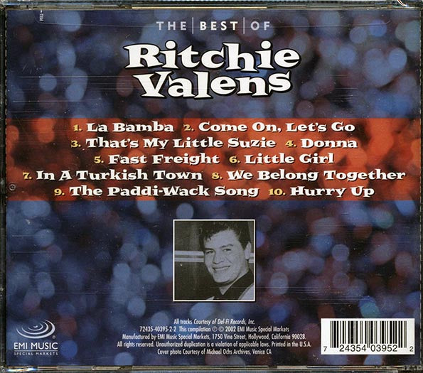 Ritchie Valens - The Best Of Ritchie Valens (CD)