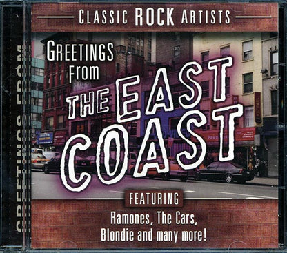 The Ramones, The Cars, Blondie, J. Geils Band, Etc. - Greetings From The East Coast (CD)
