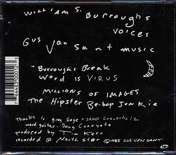 William S Burroughs, Gus Van Sant - The Elvis Of Letters (CD)