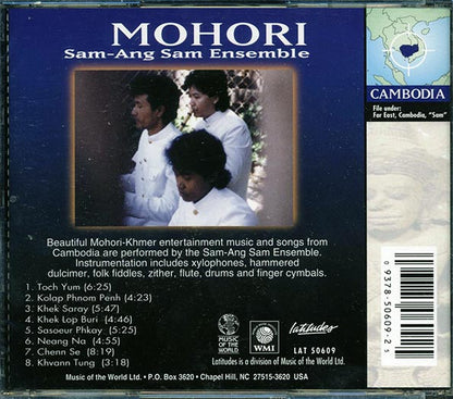 Sam-Ang Sam Ensemble - Mohori: Khmer Music From Cambodia (CD)