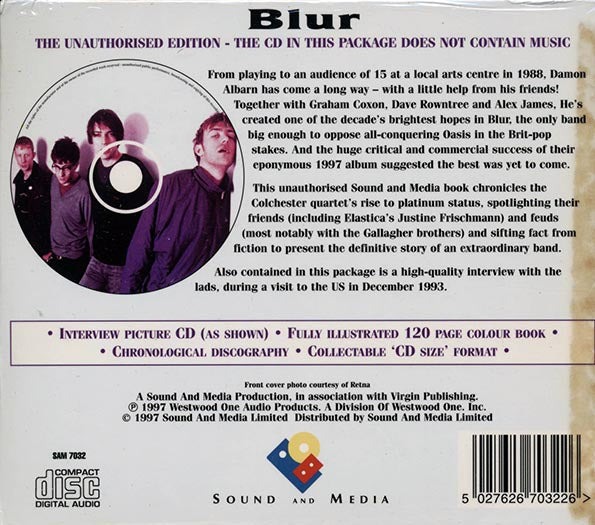 Blur - Fully Illustrated & Interview Disc: The Unauthorised Edition (CD)