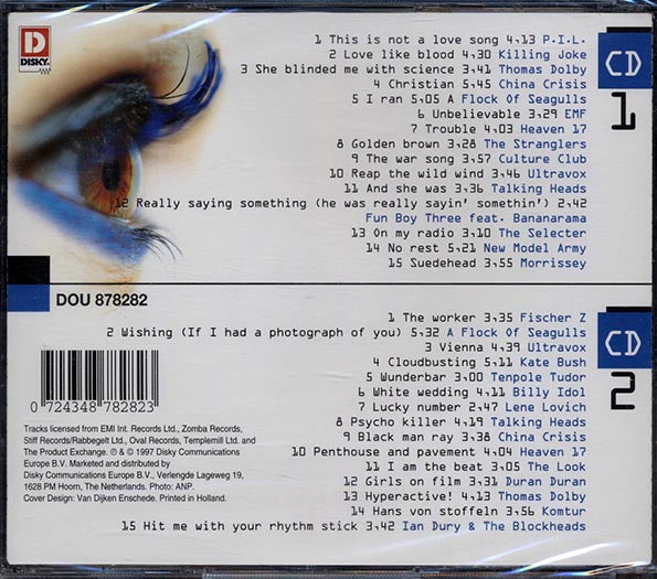 Talking Heads, Morrissey, Culture Club, Etc. - New Wave Classics (30 tracks) (CD)