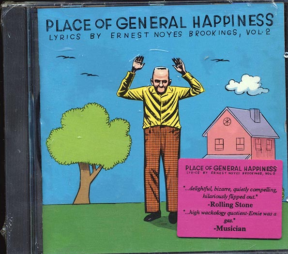 XTC, Bim Skala Bim, Fred Frith, Etc. - Place Of General Happiness: Lyrics By Ernest Noyes Brookings Volume 2 (CD)