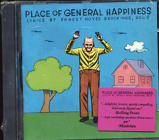 XTC, Bim Skala Bim, Fred Frith, Etc. - Place Of General Happiness: Lyrics By Ernest Noyes Brookings Volume 2 (CD)