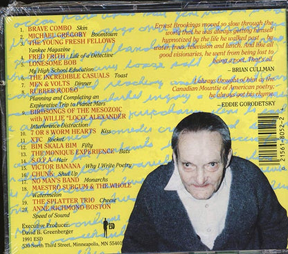 XTC, Bim Skala Bim, Fred Frith, Etc. - Place Of General Happiness: Lyrics By Ernest Noyes Brookings Volume 2 (CD)
