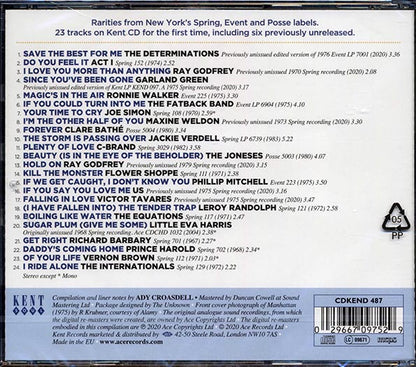The Determinations, Act 1, Ray Godfrey, Garland Green, Etc. - Spring NYC Soul (CD)