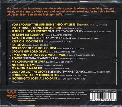 Clark Sisters, Elbernita Clark - You Brought The Sunshine: The Sound Of Gospel Recordings 1976-1981 (CD)