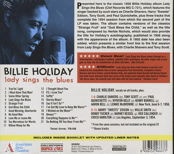 Billie Holiday - Lady Sings The Blues (CD)