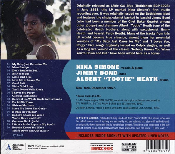 Nina Simone - My Baby Just Cares For Me (CD)