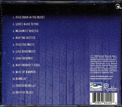 The Marshall Tucker Band - Face Down In The Blues (CD)