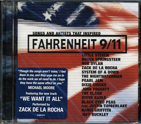 Bruce Springsteen, Bob Dylan, The Nightwatchman, Etc. - Songs And Artists That Inspired Fahrenheit 9/11 (CD)
