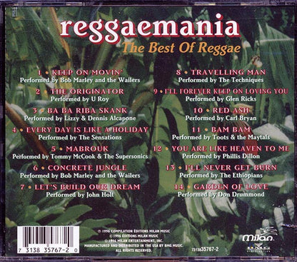 The Techniques, Don Drummond, The Ethiopians, Etc. - Reggaemania: The Best Of Reggae (CD)