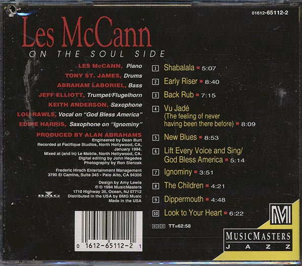 Les McCann - On The Soul Side (CD)