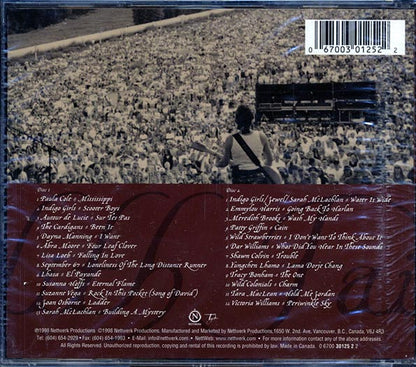 Indigo Girls, The Cardigans, Sarah McLachlan, Etc. - Lilith Fair: A Celebration Of Women In Music (25 tracks) (2xCD) (CD)