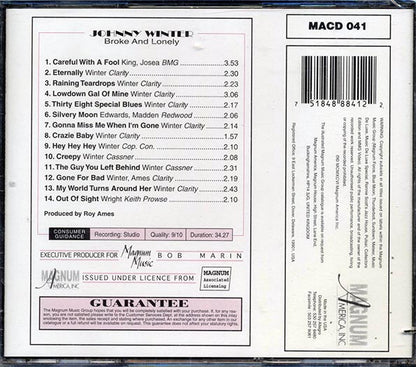 Johnny Winter - Broke & Lonely (CD)