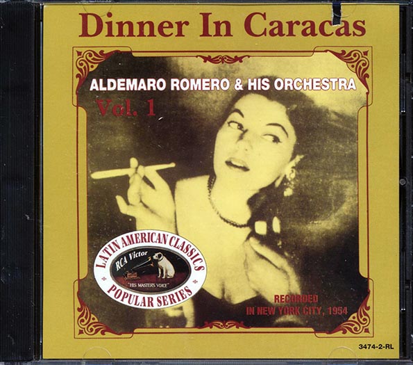 Aldemaro Romero & His Orchestra - Dinner In Caracas Volume 1 (CD)