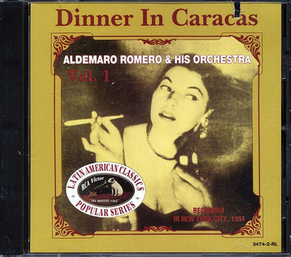 Aldemaro Romero & His Orchestra - Dinner In Caracas Volume 1 (CD)
