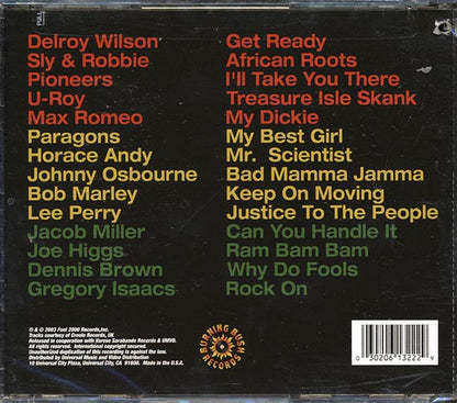 Jacob Miller, Sly & Robbie, The Pioneers, U Roy, Lee Perry, Etc. - Roots Reggae Rasta (CD)