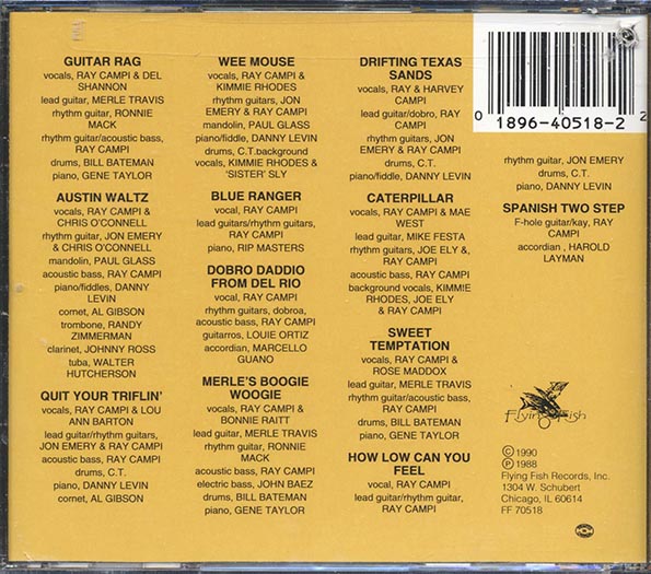Ray Campi - With Friends In Texas (CD)