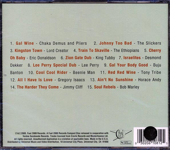 Chaka Demus & Pliers, Lord Creator, The Ethiopians, Etc. - Absolutely The Best Of Reggae Volume 1 (CD)