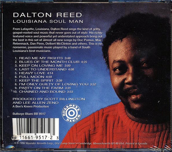 Dalton Reed - Louisiana Soul Man (CD)