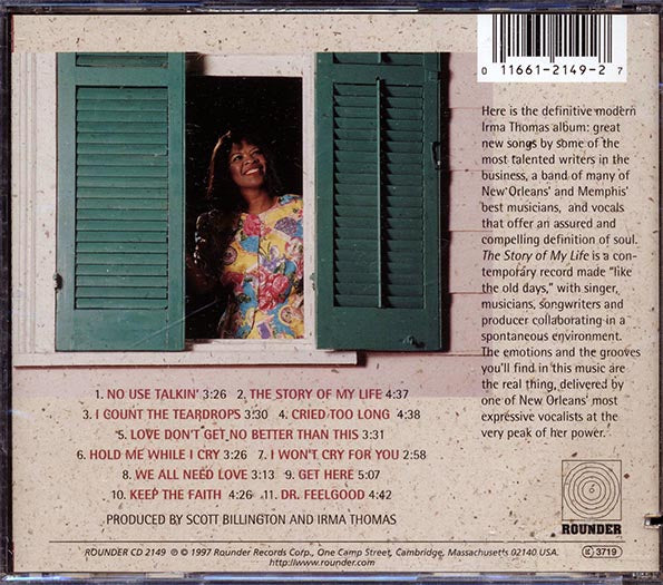 Irma Thomas - The Story Of My Life (CD)
