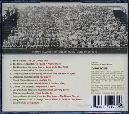 LeFevres, Rangers Quartet, Stamps Quartet, Etc. - Close Harmony: A History Of Southern Gospel Music Volume 1 1950-1955 (CD)