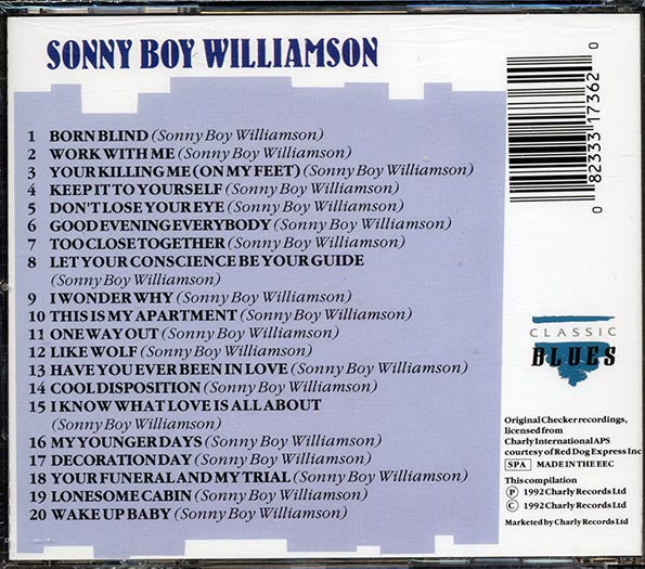 Sonny Boy Williamson - One Way Out (CD)