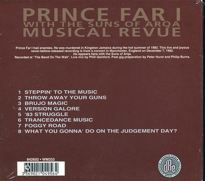 Prince Far I - Musical Revue (CD)
