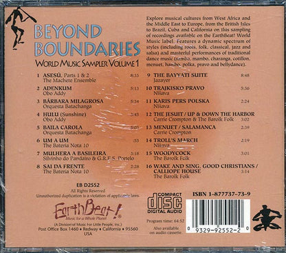 Obo Addy, Nisava, The Bateria Nota, Etc. - Beyond Boundaries: World Music Sampler Volume 1 (CD)
