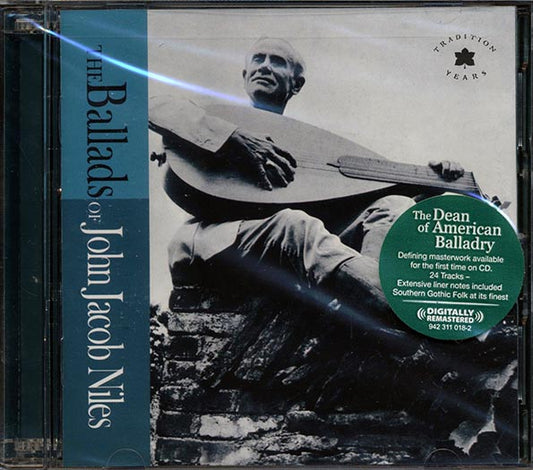 John Jacob Niles - The Ballads Of John Jacob Niles (24 tracks) (2xCD) (incl. large booklet) (CD)