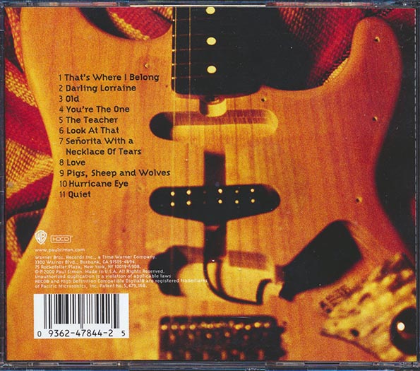 Paul Simon - You're The One (CD)