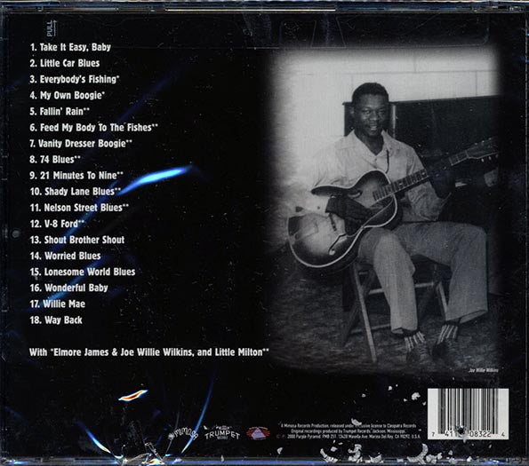 Willie Love And His Three Aces - Greenville Smokin' (CD)