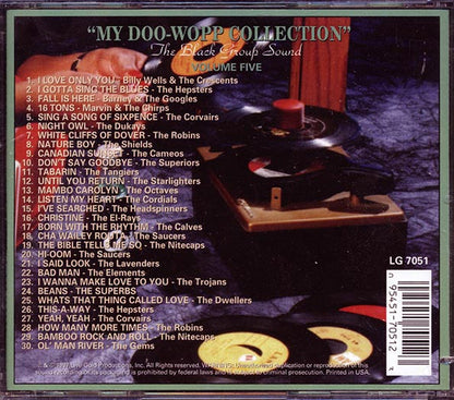 The Hepsters, The Dukays, The Shields, Etc. - My Doo-Wopp Collection: The Black Group Sound Volume 5 (CD)