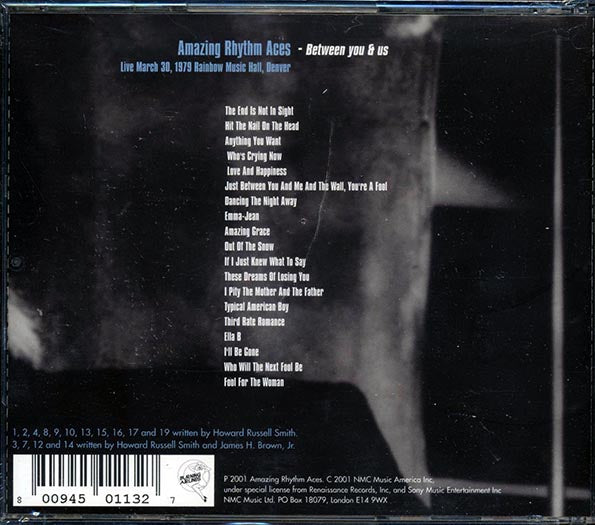 The Amazing Rhythm Aces - Between You & Us (CD)