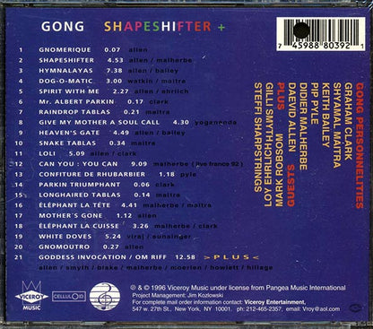 Gong - Shapeshifter Plus (21 tracks) (CD)