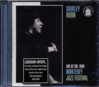 Shirley Horn - Live At The 1994 Monterey Jazz Festival (CD)
