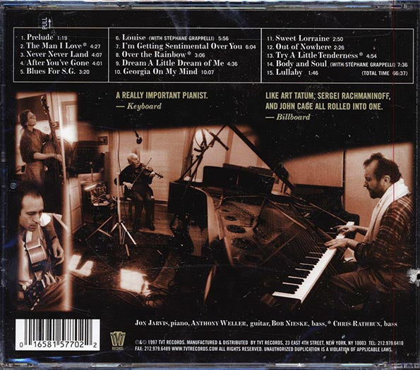Stephane Grappelli - Never Never Land (CD)