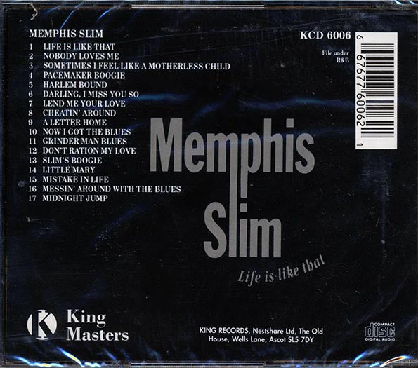 Memphis Slim - Life Is Like That (CD)
