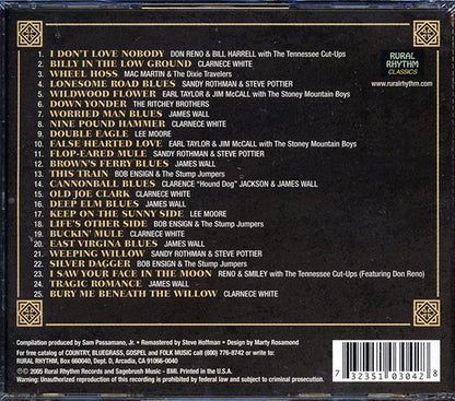 Clarence White, James Wall, Lee Moore, Etc. - Rural Rhythm Guitar Collection: 25 Bluegrass Guitar Favorites (CD)